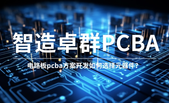 电路板pcba方案开发如何选择元器件？