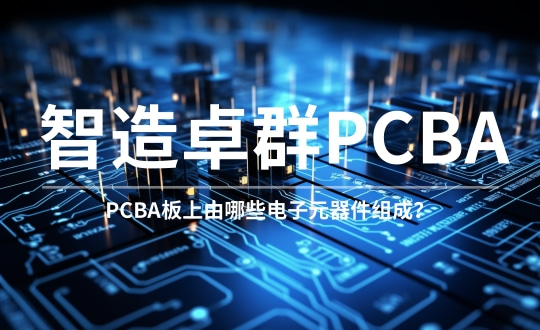 PCBA板上由哪些电子元器件组成？