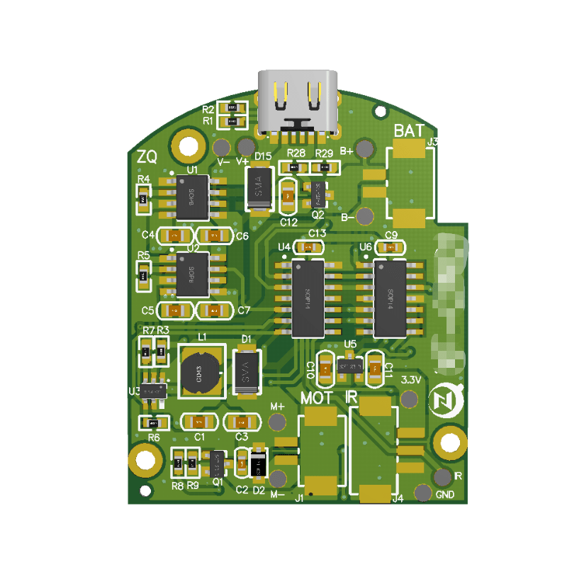 宠物喂食器pcba方案开发